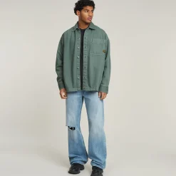 Herren G-Star Boxy Fit Overshirt