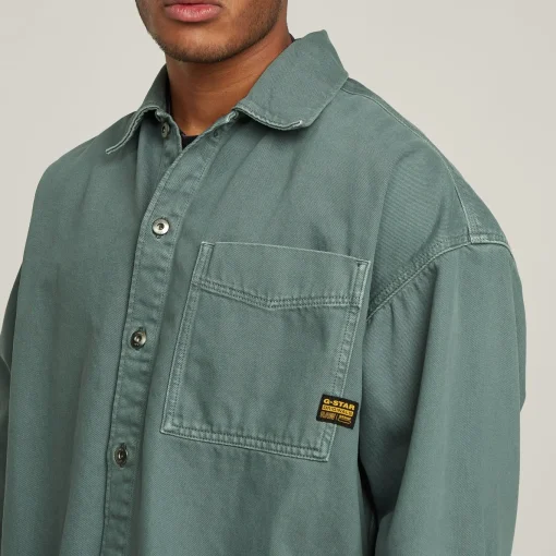Herren G-Star Boxy Fit Overshirt
