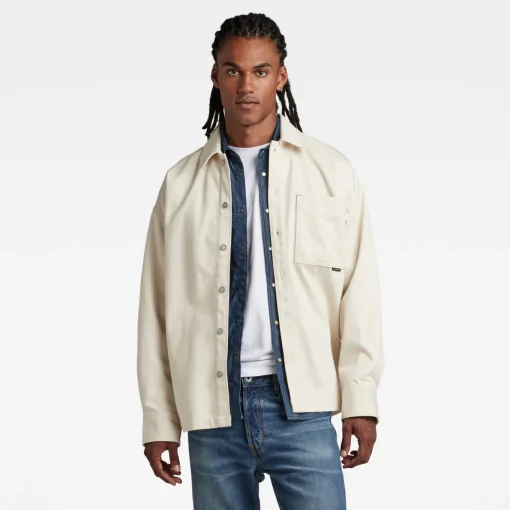 Herren G-Star Boxy Fit Overshirt