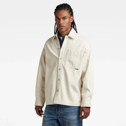 Herren G-Star Boxy Fit Overshirt