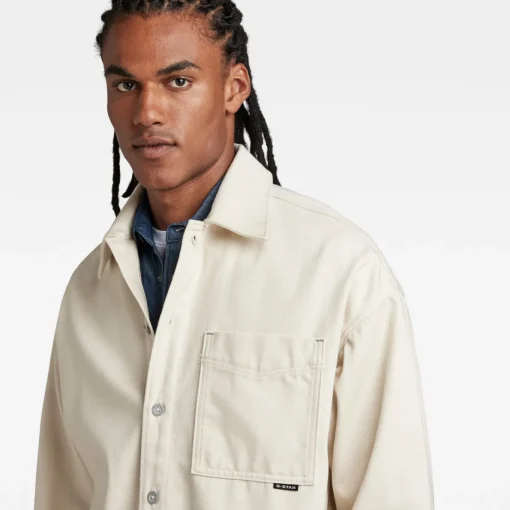 Herren G-Star Boxy Fit Overshirt