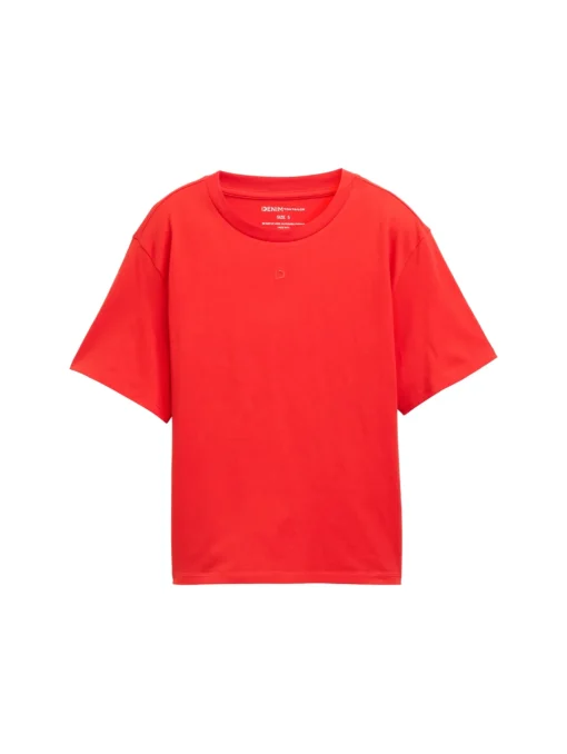 Damen Tom Tailor Denim Boxy Fit T-Shirt