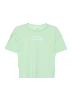 Kinder s.Oliver Boxy-T-Shirt aus Jersey mit Printdetail