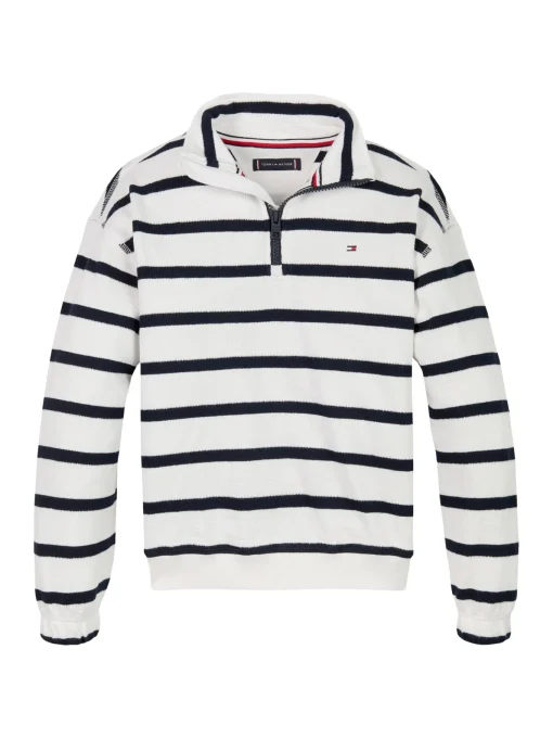 Kinder Tommy Hilfiger Breton Streifen Pullover