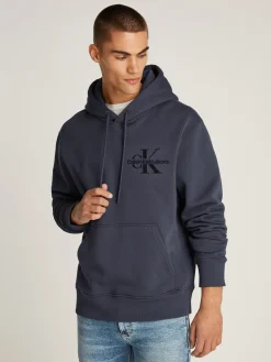 Herren Calvin Klein Jeans Bristle Monologo Hoodie