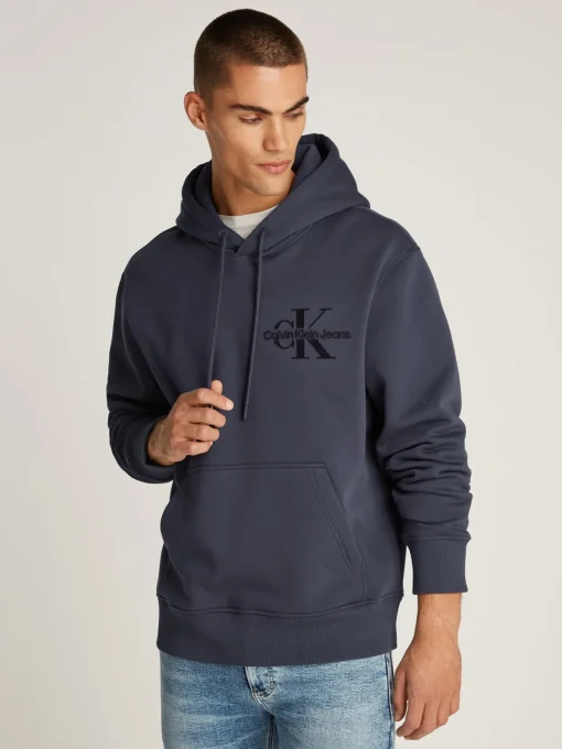 Herren Calvin Klein Jeans Bristle Monologo Hoodie