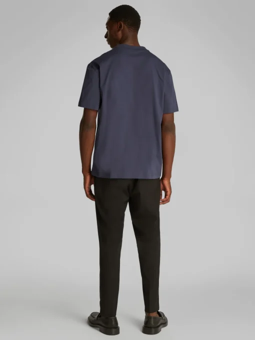 Herren Calvin Klein Jeans Bristle Monologo T-Shirt