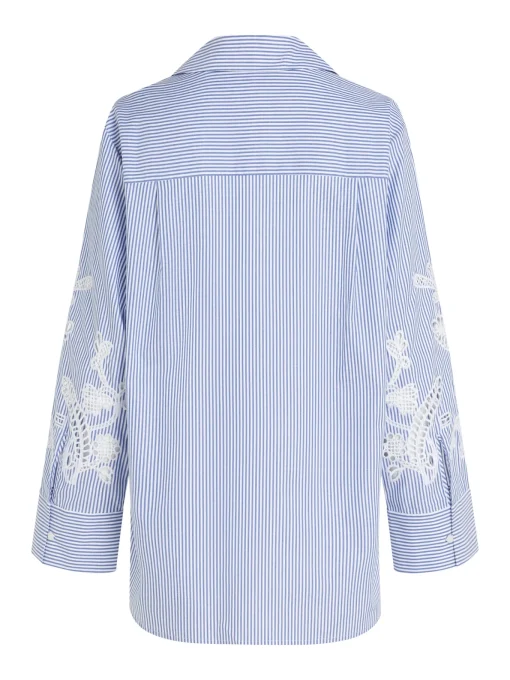 Damen Tommy Hilfiger Broderie Anglaise Bluse