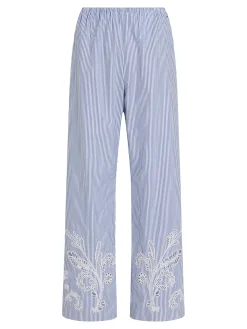 Damen Tommy Hilfiger Broderie Anglaise Hose
