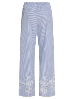 Damen Tommy Hilfiger Broderie Anglaise Hose