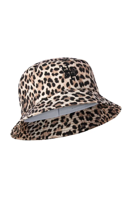 Damen Rich & Royal Bucket Hat mit Leo-Print