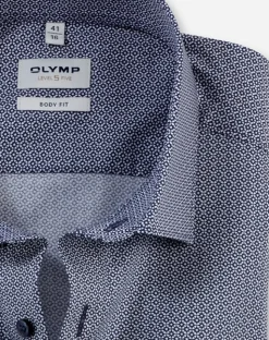 Herren Olymp Businesshemd Body Fit 1/1-Arm