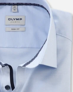 Herren Olymp Businesshemd Body Fit Extra langer Arm