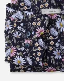 Herren Olymp Businesshemd im Flower Look