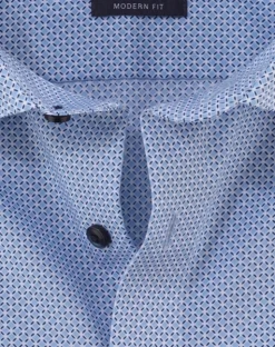 Herren Olymp Businesshemd mit Minimal-Print