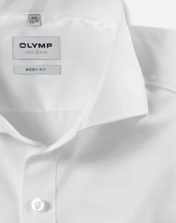 Herren Olymp Businesshemd mit Umschlagsmanschette
