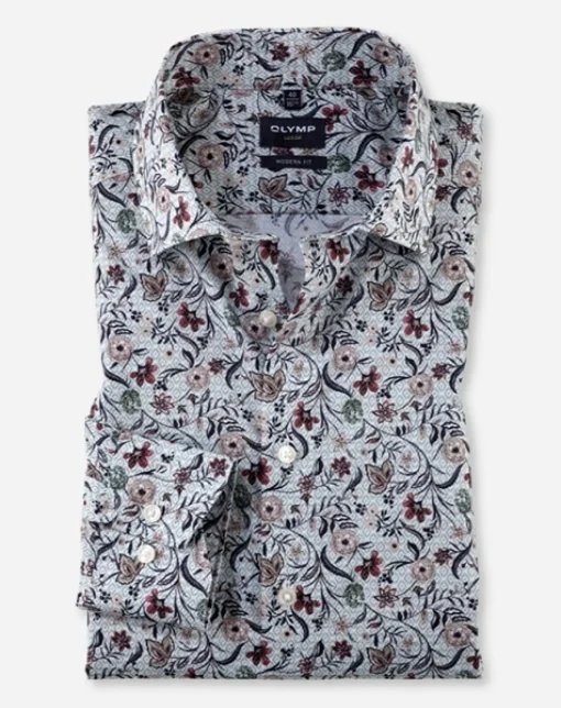 Herren Olymp Businesshemd Modern Fit 1/1-Arm