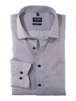 Herren Olymp Businesshemd Modern Fit 1/1-Arm