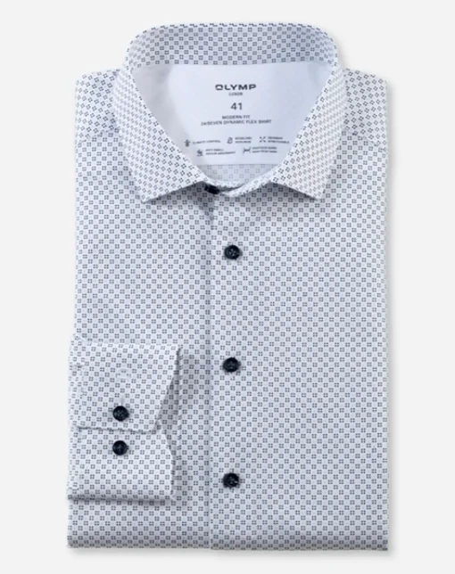 Herren Olymp Businesshemd Modern Fit 1/1-Arm