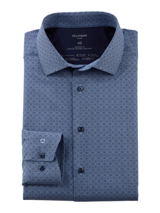 Herren Olymp Businesshemd Modern Fit 1/1-Arm