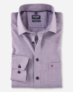 Herren Olymp Businesshemd Modern Fit Extra langer Arm
