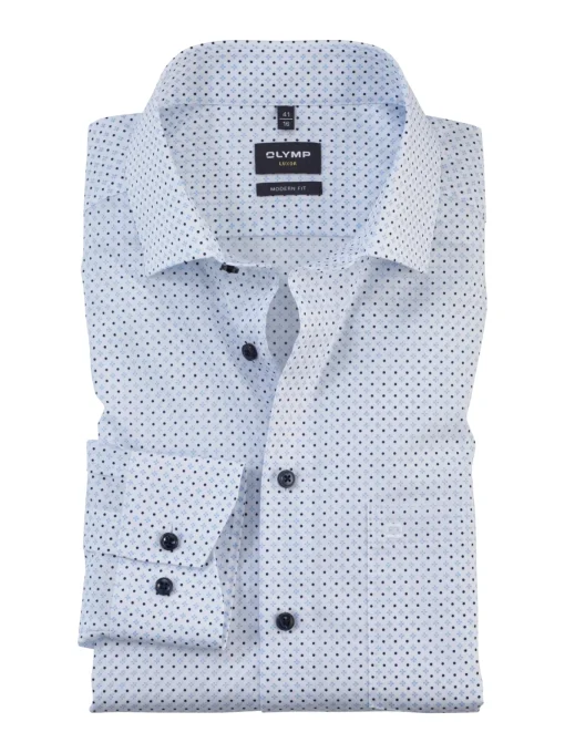 Herren Olymp Businesshemd Modern Fit Extra langer Arm