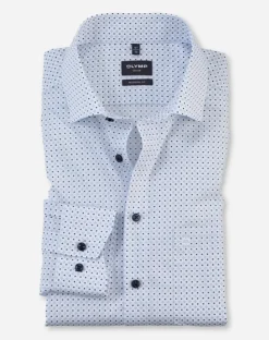 Herren Olymp Businesshemd Modern Fit Extra langer Arm