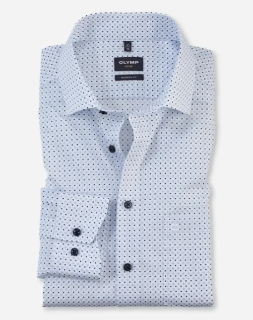 Herren Olymp Businesshemd Modern Fit Extra langer Arm