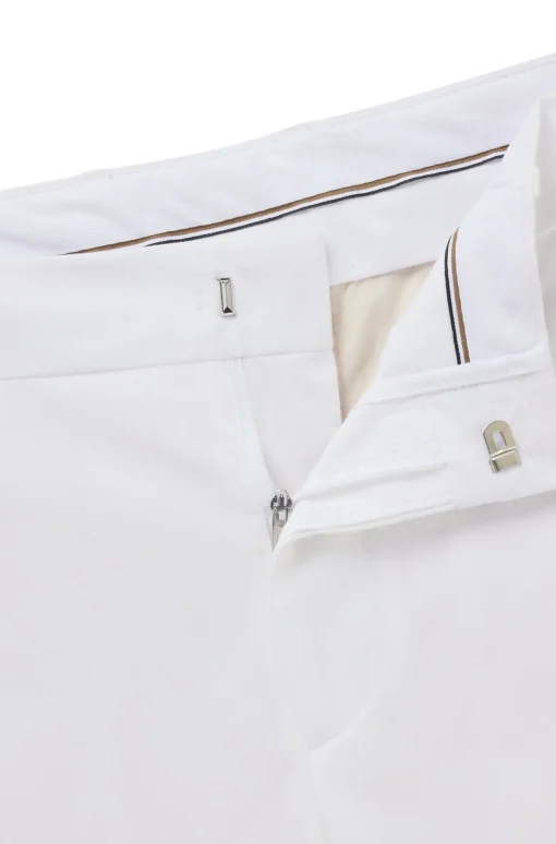 Herren Boss Business-Hose aus komfortabler Stretch-Baumwolle
