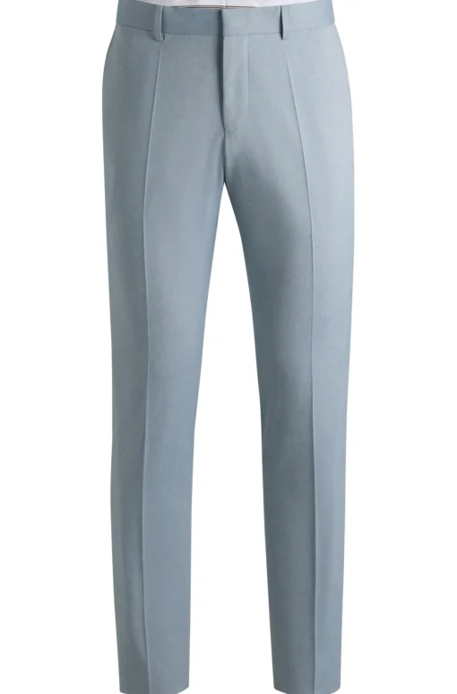 Herren Boss Businesshose aus Stretch-Chiffon