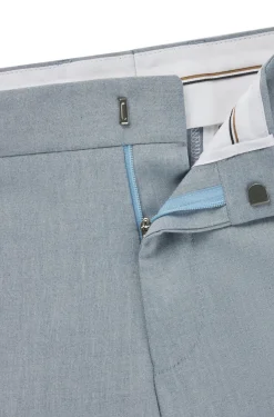 Herren Boss Businesshose aus Stretch-Chiffon