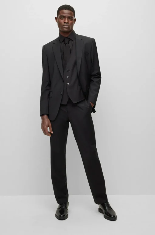 Herren Boss BUSINESS-HOSE AUS WOLL-MIX