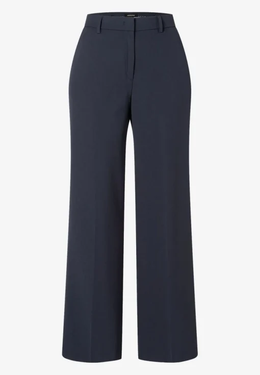 Damen More & More Businesshose mit weitem Bein