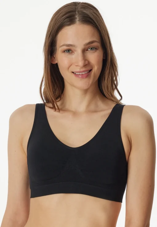 Damen Schiesser Bustier mit removable Pads