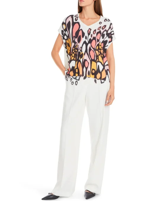 Damen Marc Cain Butterfly-Pullover Knitted in Germany