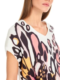 Damen Marc Cain Butterfly-Pullover Knitted in Germany