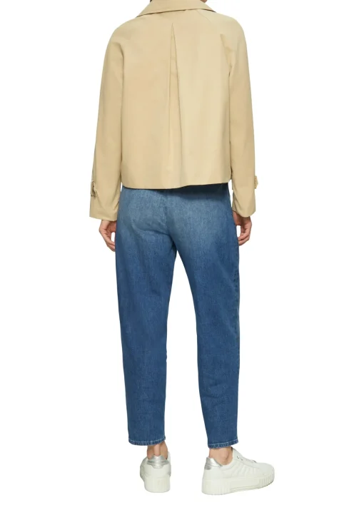 Damen s.Oliver Cabanjacke mit Raglanärmeln und Streifenfutter