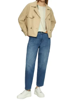 Damen s.Oliver Cabanjacke mit Raglanärmeln und Streifenfutter