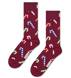 Damen Happy Socks Candy Cane Sock