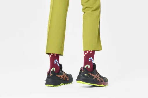 Damen Happy Socks Candy Cane Sock