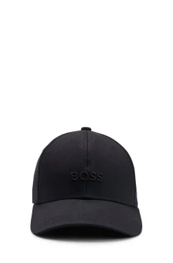 Damen Boss Cap aus Baumwoll-Twill mit Logo-Stickerei