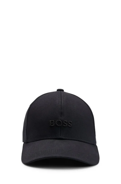 Damen Boss Cap aus Baumwoll-Twill mit Logo-Stickerei