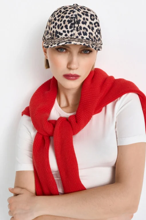Damen Rich & Royal Cap mit Leo-Print