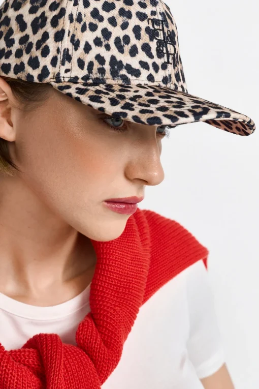 Damen Rich & Royal Cap mit Leo-Print