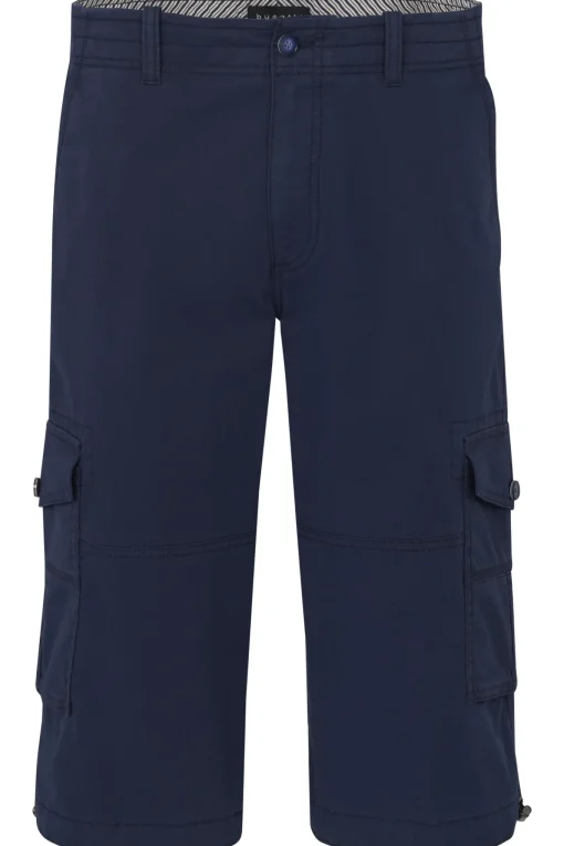 Herren Bugatti Caprihose mit Cargo-Taschen