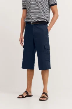 Herren Bugatti Caprihose mit Cargo-Taschen