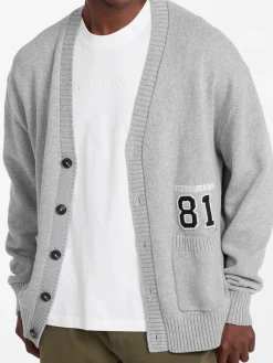 Herren GUESS JEANS Cardigan mit Patch
