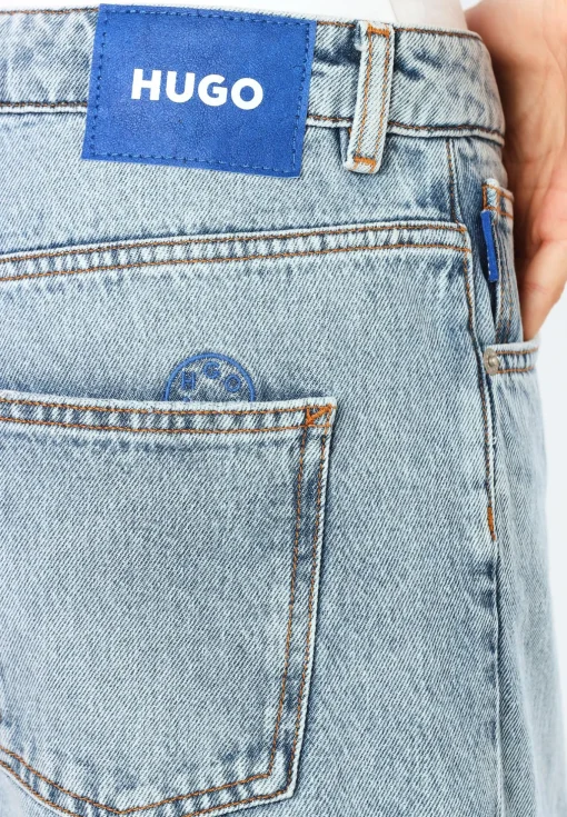Damen Hugo Blue Cargo Jeans
