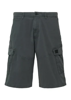 Herren s.Oliver Cargo-Short mit Eingrifftaschen mit Straigt Leg
