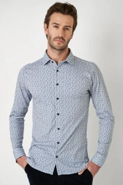 Herren Desoto Casual Kent Jerseyhemd